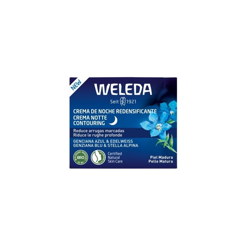 CREMA NOTTE CONTOURING GENZIANA BLU & STELLA ALPINA 40 ML