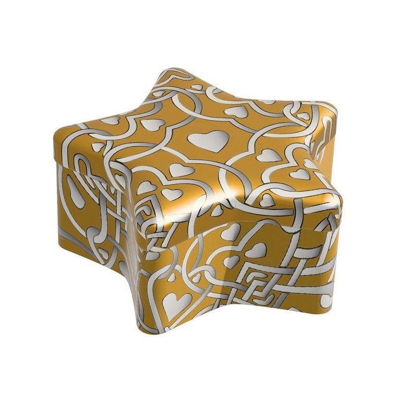 COLORS CANDELA STELLA OCRA/ARGENTO 95 G