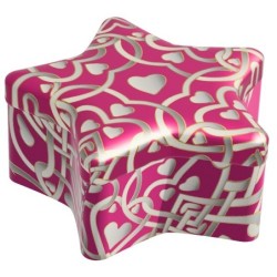 COLORS CANDELA STELLA ROSA/ARGENTO 95 G