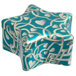 COLORS CANDELA STELLA TURCHESE/ARGENTO 95 G