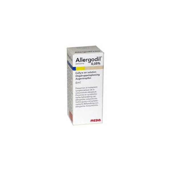 ALLERGODIL*COLL FL 6ML 0,05%