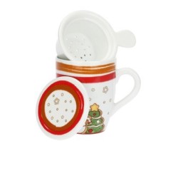 TISANIERA NATALE ALL OVER 2025