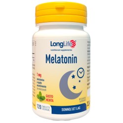 LONGLIFE MELATONIN 1 MG AROMA MENTA 120 TAVOLETTE SUBLINGUALI