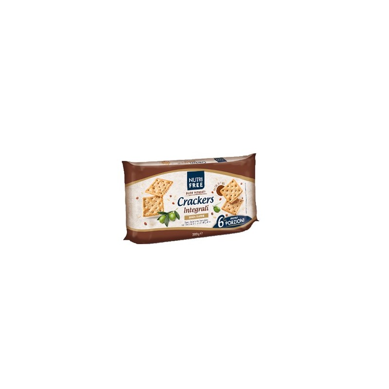 NUTRIFREE CRACKERS INTEGRALI 33,4 G X 6 PEZZI