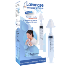 LAVONASE SIRINGA SPRAY NASALE NON STERILE 5 ML LUER-LOCK CON CAPPUCCIO + UGELLO NASALE CON RACCORDO LUER-LOCK + PERFORATORE CON 