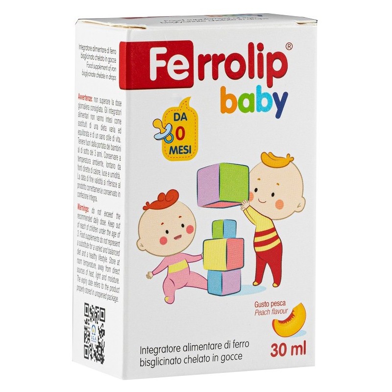 FERROLIP BABY GOCCE 30 ML GUSTO PESCA