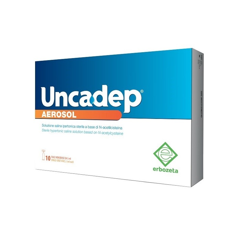 UNCADEP AEROSOL 10 FIALE MONODOSE DA 5 ML