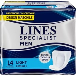 PANNOLONI LINES SPECIALIST MEN LIVELLO 1 14 PEZZI