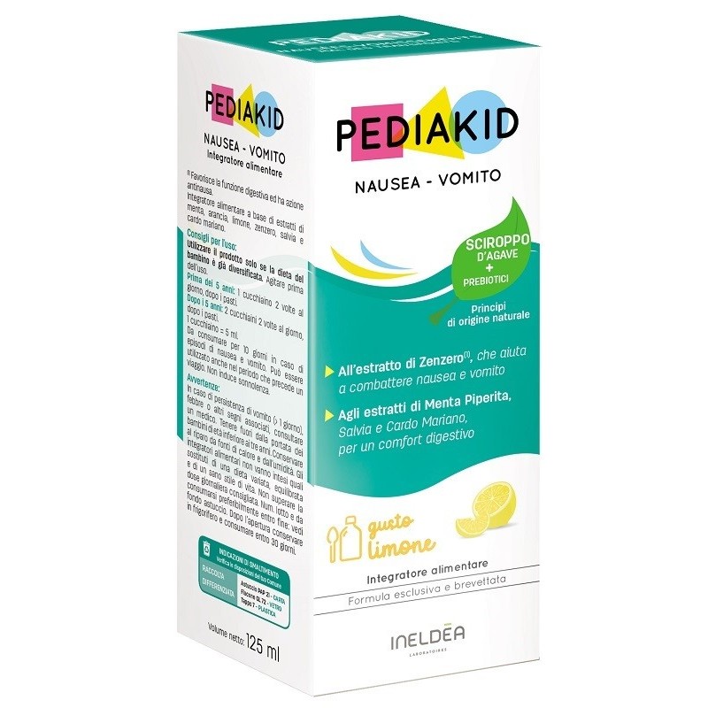 PEDIAKID NAUSEA VOMITO 125 ML PEDIAKID NAUSEA VOMITO 125 ML