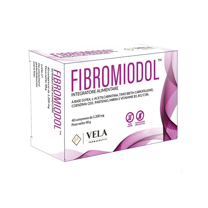 FIBROMIODOL 40 COMPRESSE 1200 MG