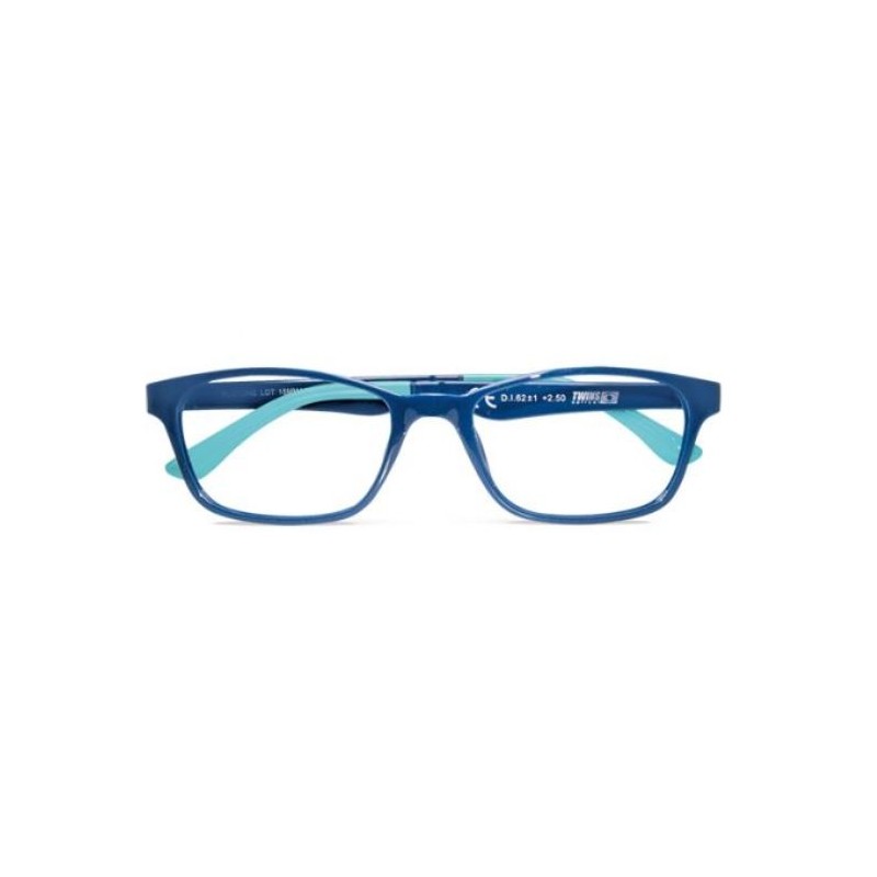 OCCHIALE DA LETTURA PREMONTATO SILVER PLUTONE BLU TIFFANY +3,50