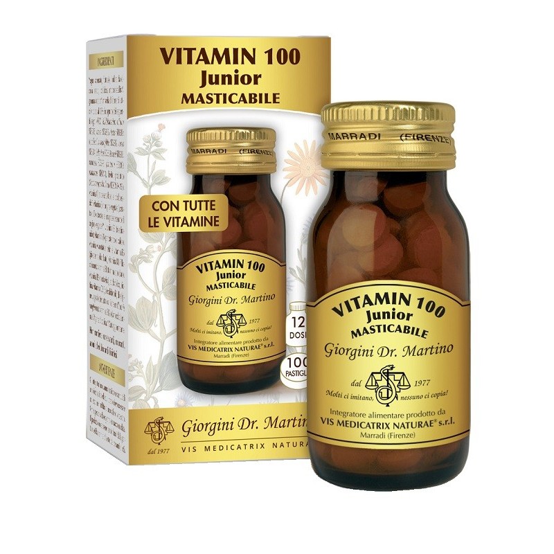 VITAMIN 100 JUNIOR 100 PASTIGLIE MASTICABILI