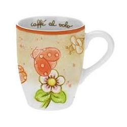 MUG COCCINELLE BEIGE