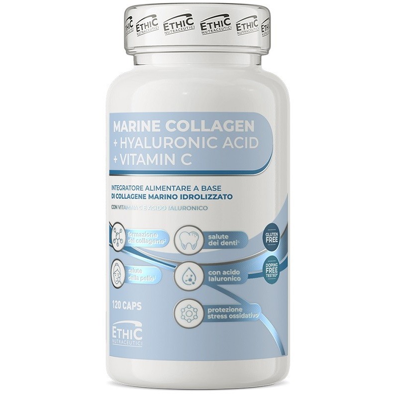 MARINE COLLAGEN+HYALURONIC ACID+VITAMIN C 120 CAPSULE