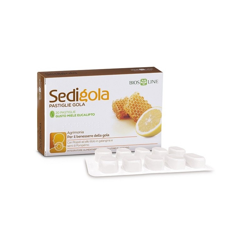 APIX SEDIGOLA MIELE EUCALIPTO 20 PASTIGLIE