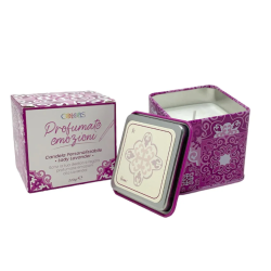 COLORS CANDELA CON MESSAGGIO LADY LAVANDER LAVANDA