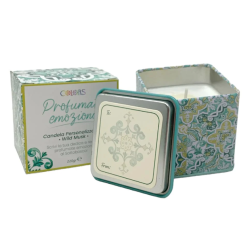 COLORS CANDELA CON MESSAGGIO WILD MUSK SOTTOBOSCO