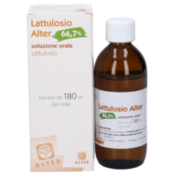LATTULOSIO ALTER*OS 180ML66,7%