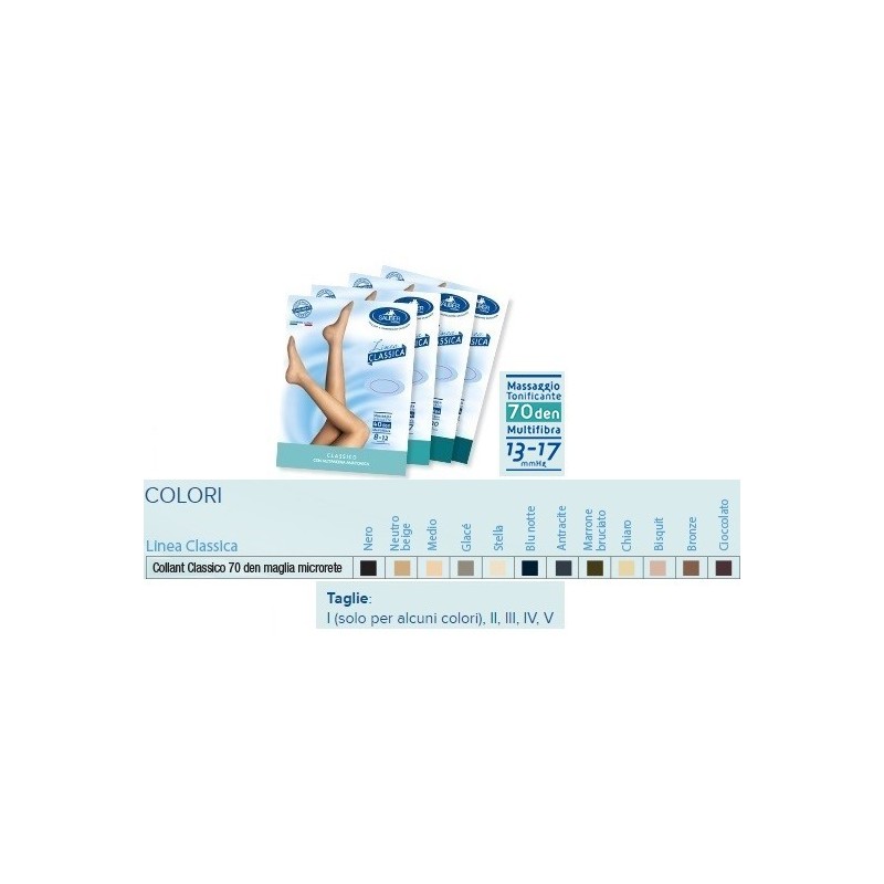 SAUBER COLLANT 70 DENARI MAGLIA MICRORETE BLU NOTTE 5 LINEA CLASSICA