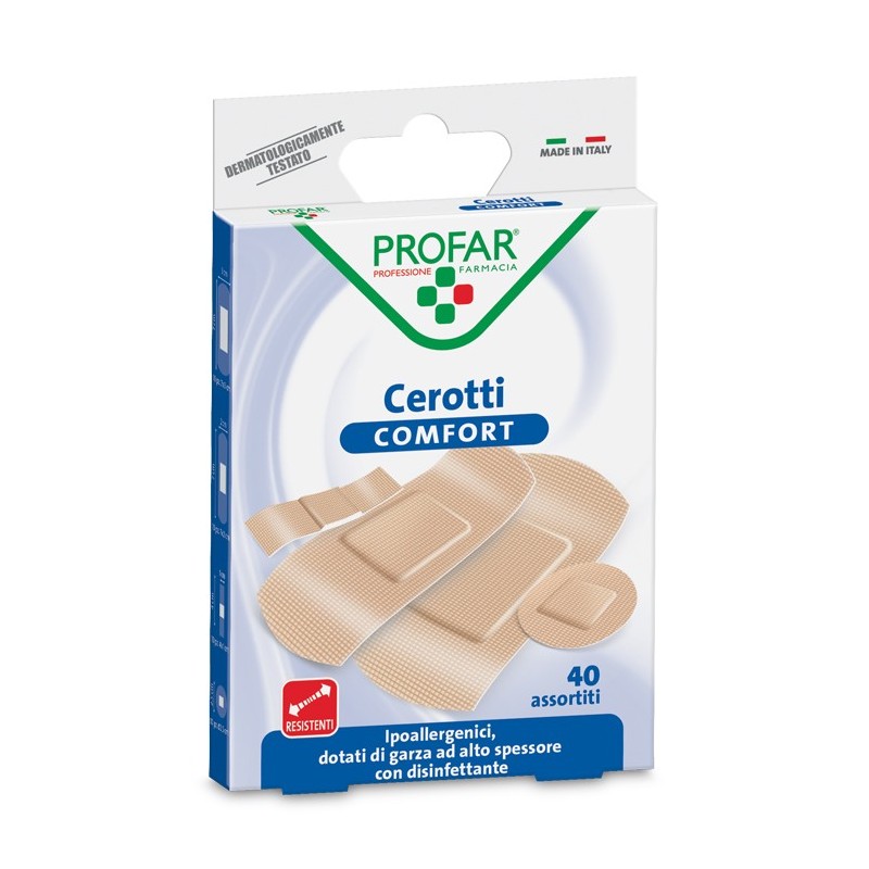 CEROTTO COMFORT ASSORTITI 40 PEZZI PROFAR