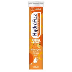 UPSA HYDRAFIZZ BOOST MAXIMIZE HYDRATION 16 COMPRESSE EFFERVESCENTI