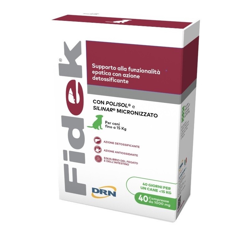 DRN FIDEK 40 COMPRESSE 1 G