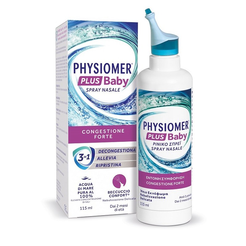 SPRAY NASALE PHYSIOMER PLUS BABY 115 ML