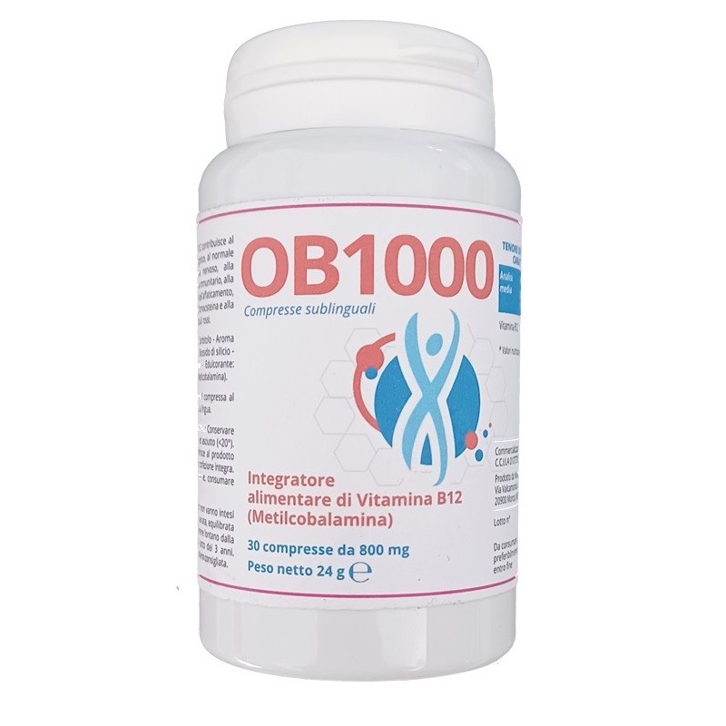 OB1000 30 COMPRESSE SUBLINGUALI
