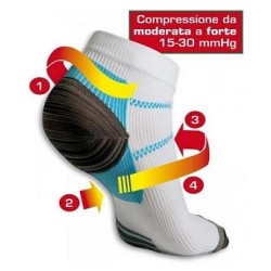CALZINO COMPRESSIONE PLANTARE FXT MISURA XS THERMOSKIN 1 PAIO