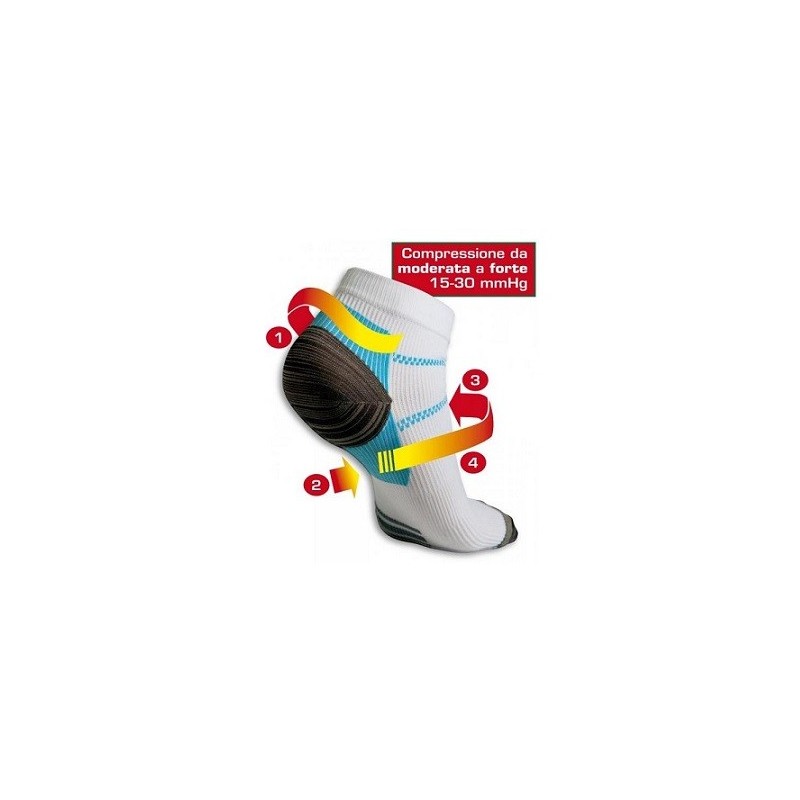 CALZINO COMPRESSIONE PLANTARE FXT MISURA XS THERMOSKIN 1 PAIO