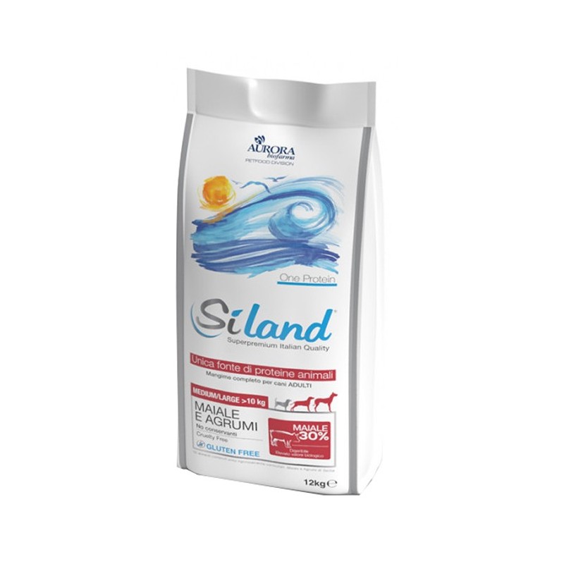 SILAND ADULT MEDIUM/LARGE MAIALE/AGRUMI 12 KG