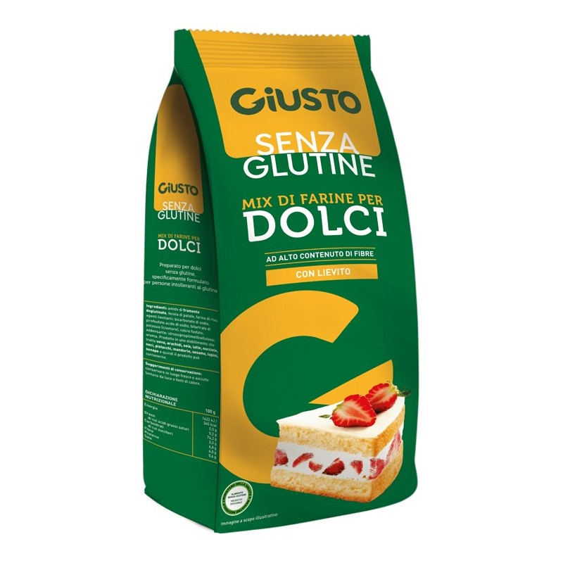 GIUSTO SENZA GLUTINE MIX DOLCI 500 G