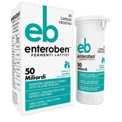 ENTEROBEN 50MLD 30 CAPSULE VEGETALI