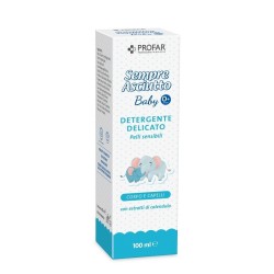 PROFAR SEMPRE ASCIUTTO DETERGENTE DELICATO CORPO CAPELLI BABY 100 ML
