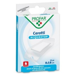 CEROTTO ACQUASTOP SUPER 8X3,8 CM PROFAR 10 PEZZI