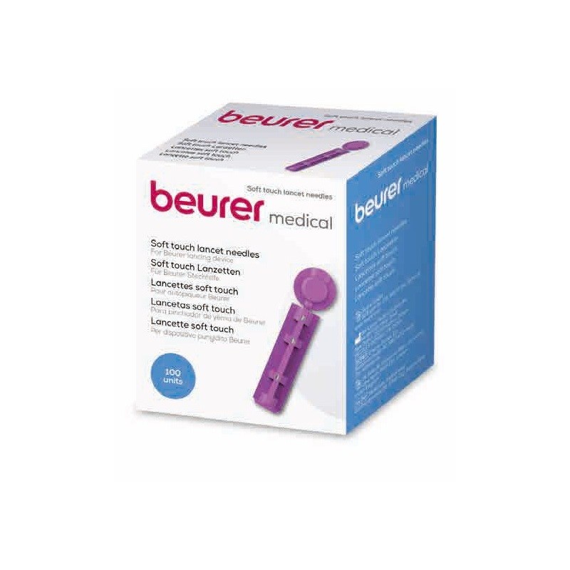 LANCETTE PUNGIDITO BEURER SOFT TOUCH GAUGE 33 100 PEZZI