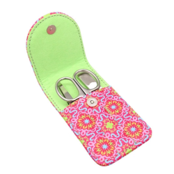 COLORS KIT MANICURE PINK SPRING 1 FORBICE + 1 LIMA + 1 PINZETTA