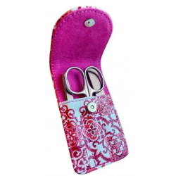 COLORS KIT MANICURE WARM RED 1 FORBICE + 1 LIMA + 1 PINZETTA