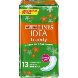 LINES IDEA LIBERTY DWCT ANATOMICI 13 PEZZI