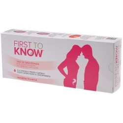 FIRST TO KNOW TEST DI GRAVIDANZA 1 PEZZO