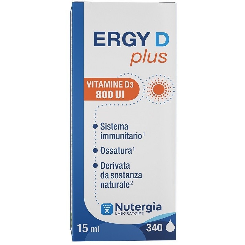 ERGY D PLUS 15 ML NUOVA FORMULAZIONE