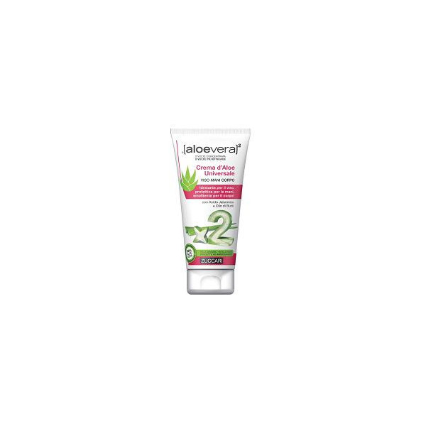 ALOEVERA2 CREMA D'ALOE UNIVERSALE VISO MANI E CORPO 75 ML