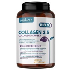 NUTRACLE COLLAGEN 2,5 120 COMPRESSE DA 1000 MG