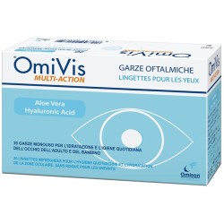 GARZE OFTALMICHE OMIVIS 20 PEZZI