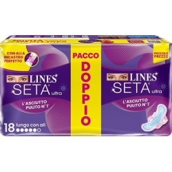 LINES SETA ULTRA ASSORBENTI LUNGO VP DWCT 18 PEZZI