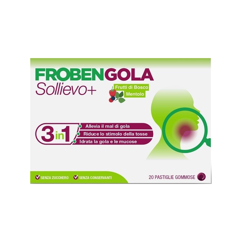 FROBENGOLA SOLLIEVO+ 20 PASTIGLIE