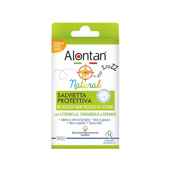 ALONTAN NATURAL SALVIETTA MONOUSO 12 PEZZI