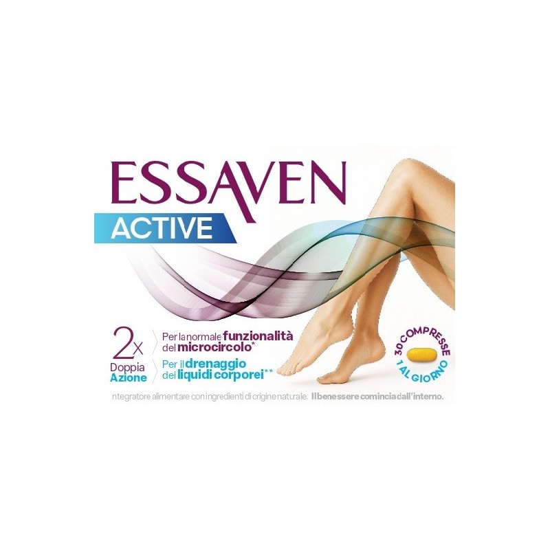 ESSAVEN ACTIVE 30 COMPRESSE RIVESTITE