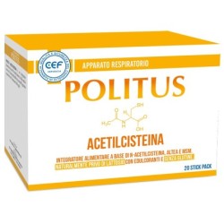 CEF POLITUS ACETILCISTEINA 20 STICK PACK