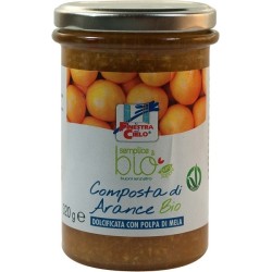 COMPOSTA DI ARANCE CON POLPA DI MELA BIO 320 G